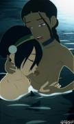 Katara and Toph