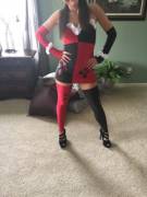 (F) My version of Harkey Quinn