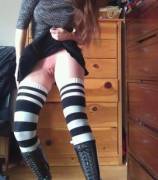Striped socks