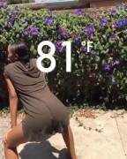 showin' off on a summer afternoon