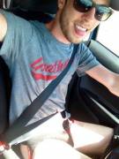 Just enjoying my jock on a ride through town ;)