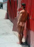 Showing off the tanline