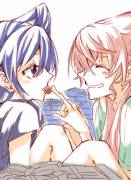 TsubaMari [Senki Zesshou Symphogear]