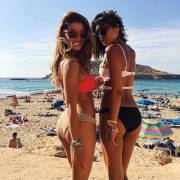 Overlooking the beach