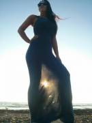 A nice beach shot I took of a friend yesterday