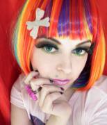 She's like a rainbow