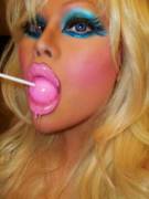 Pushing all kinds of buttons.