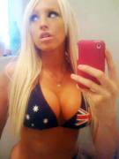Aussie blonde with nice lips