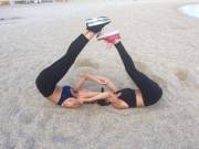 Candice Swanepoel & Maryna Linchuk