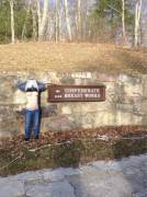 Confederate Breast Works!