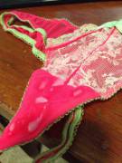 [Proof] cum on more panties