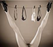 Panty line.