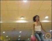 Bowling Nip Slip [gif]
