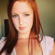 Grey eyes & Red hair