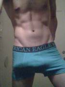 It's been a long Monday, and these boxers are feeling a little tight on me... Day 4/7