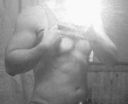 monday...had a crum[m]y weekend...be gentle.