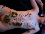 Dares make me horny Trees do, too So here's dare #6 And some green (f)or you