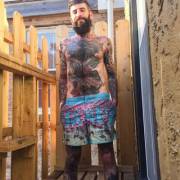 Me and my flamingos are ready for summer.