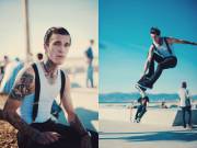 Skateboarding & Suspenders