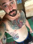 Told I may fit in here.. I don't consider myself hot but I do have some ink.