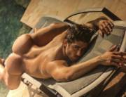 Diego San's Bubble Butt should have his own Twitter tbh, DAMN