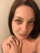 I told her to close her eyes and here's the result!