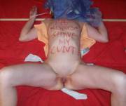 Slaves should be shaven down there.