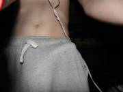 My bulging trackies...