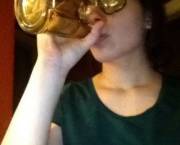 Thought you guys and gals might like. My sub really enjoys being a urinal and drinking lots of piss (F) (OC) More next time!