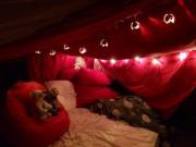 Princess's Fortress of Solitude. Daddy outdid himself!