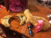 Daddy let me open my big surprise Christmas present early!!! I'm so in love!!