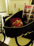 Daddy took me to see Cinderella and I got to bring Penelope!