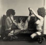 splitting her in two