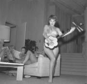 She couldn’t play worth a damn, but nobody cared.