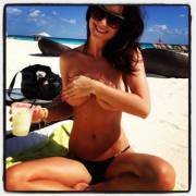 Rosie on vacation in Mexico