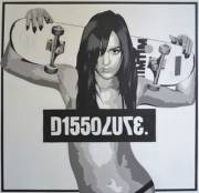 My buddy made this painting of Rosie.