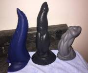 (M)y first order arrived today! Gryphon, Winston, and Stan