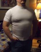 I think my old shirt still fits.  Sorta. 