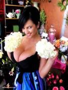 Flowers (XPost from r/Denise_Milani)