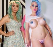 Complete dollification and bimbofication.