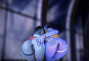 Liara and Samara showing off some ASS