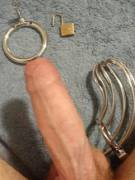 Edging Session Before I Lock Myself Back Up. Going On 3 Days Without Orgasm While Edging At Least Once a Day