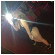 Pancake ass in the back