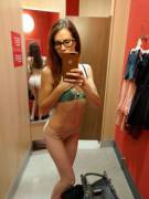 Omg I fell asleep at like 6pm but I can post this now! Target dressing room yesterday, 3 unseen pics