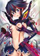 Sometimes Senketsu has a mind of it's own...