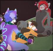 2 on 1 [yuniwolfsky]