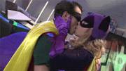Lexi Belle as Batgirl in Batman [gif]