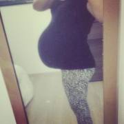 Slim figure, big belly !