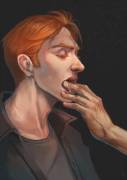 General Hux having a taste.
