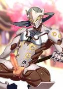 Genji's Glorious Wardrobe Malfunction